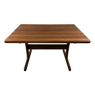 Vintage Teak Dining Table, Denmark, 1970s For Sale