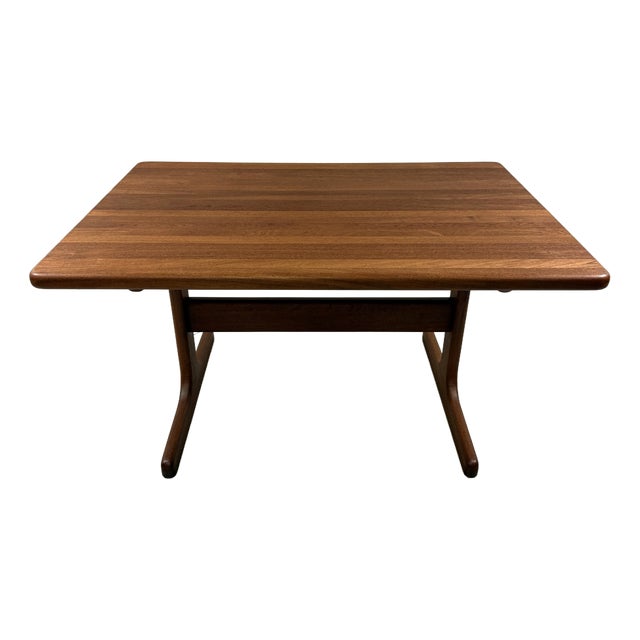 Vintage Teak Dining Table, Denmark, 1970s For Sale