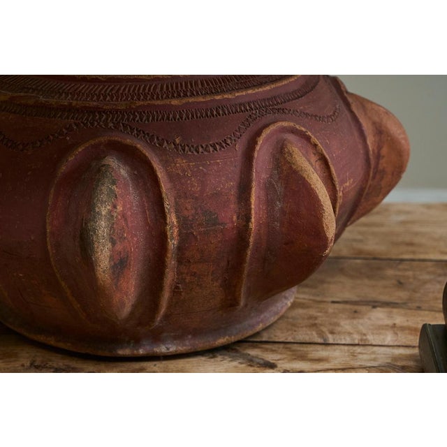 Wabi Sabi Studio Pottery Table Lamp, 1950s For Sale - Image 6 of 12