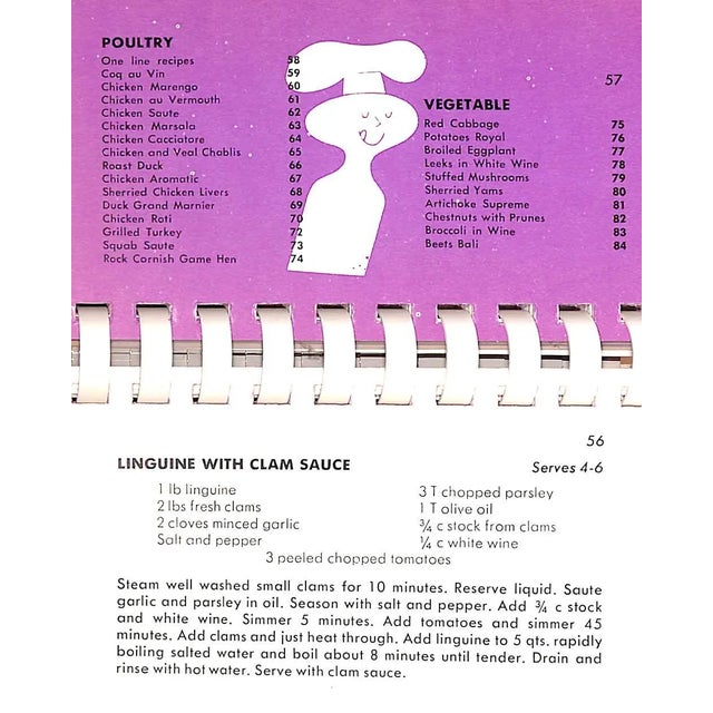 Paper Cooking With Spirit: Wine Cooking for the Distinctive Touch For Sale - Image 7 of 7