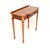 Vintage Georgian Style Yew Wood Console Table, 1950 For Sale - Image 3 of 9