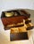 Authentic Taisho / Early Showa Era Japanese Keyaki Wood Naga-Hibachi Tansu With Brazier Set For Sale In Washington DC - Image 6 of 12