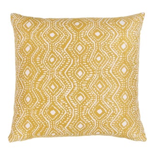 Schumacher Colma I/O Pillow In Marigold For Sale