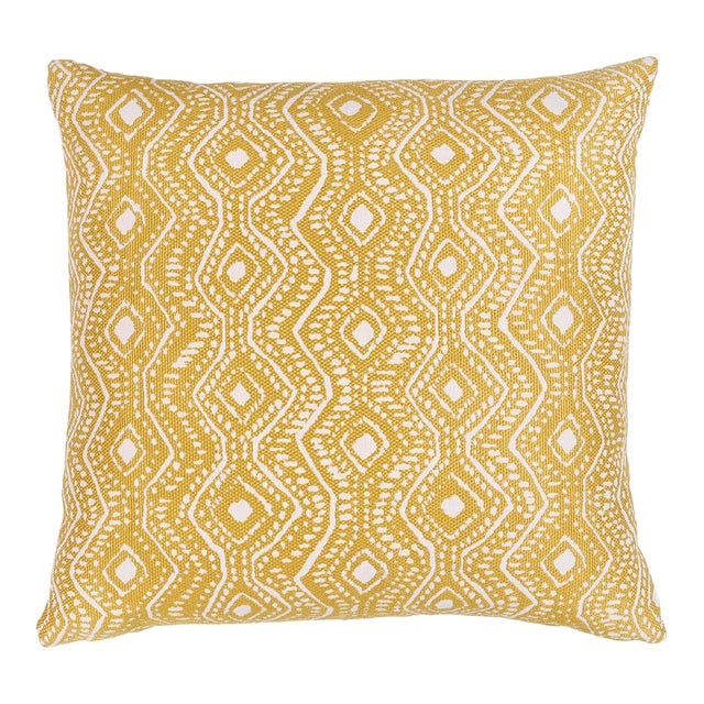 Schumacher Colma I/O Pillow In Marigold For Sale
