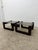 Percival Lafer Mp-97 Rosewood and Smoked Glass Side Tables, 1970s - A Pair For Sale - Image 13 of 17