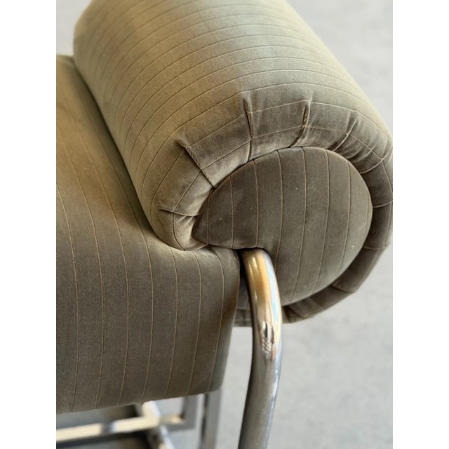 1990s Chrome Tubular Bauhaus Bench For Sale - Image 17 of 18