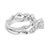 Imbued with timeless sophistication, this engagement ring and band set is a testament to eternal love, expertly crafted...