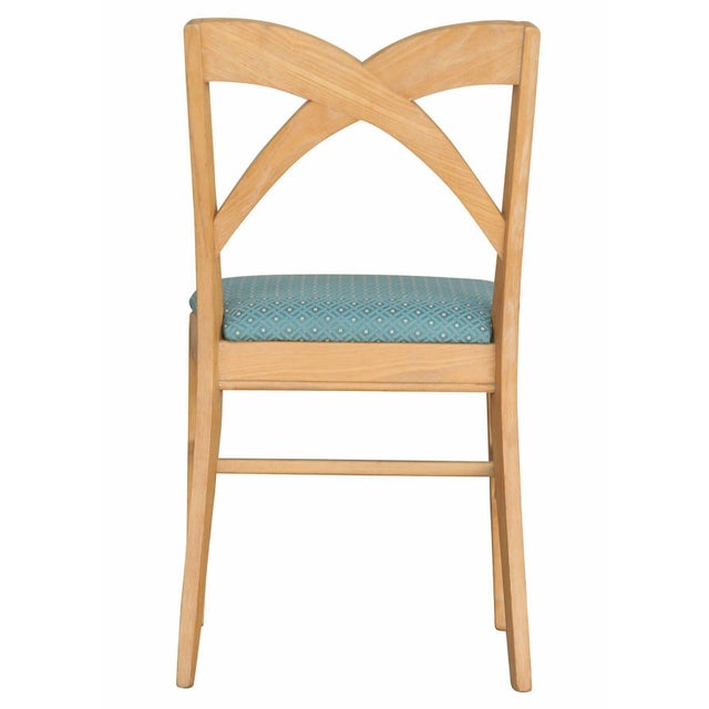 Brown Saltman 1950s Mid-Century Blond Birch Dining Chair Attributed toPaul Frankl for Brown Saltman, Set of 10 For Sale - Image 4 of 8