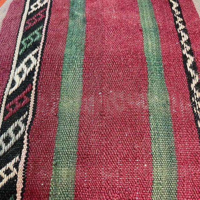 Vintage Turkish Kilim Cushion Cover, 1970s For Sale - Image 3 of 11