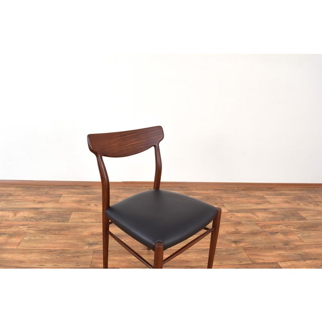 Mid-Century Modern Teak Dining Chairs by Gustav Herkströter for Lübke, 1960s, Set of 4 For Sale - Image 11 of 13