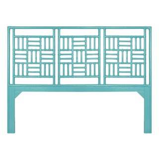 Finn Headboard King - Turquoise For Sale