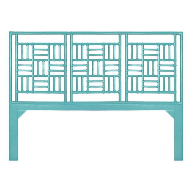 Finn Headboard King - Turquoise For Sale