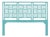 Finn Headboard King - Turquoise For Sale