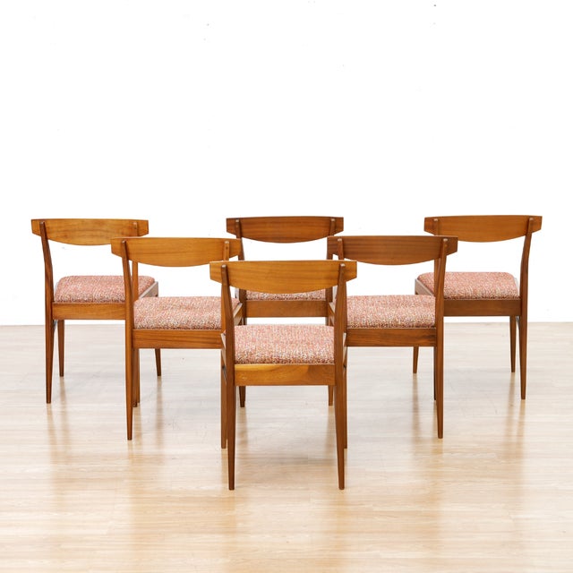 A. H. McIntosh & Co. Ltd. Set of Six Mid Century Dining Chairs Attributed McIntosh Furniture For Sale - Image 4 of 15