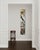 Christiane Corcelle "Whispers of the Forest 6" Mixed Media on Canvas, Tall Narrow Abstract Painting in Black, Sage and Ochre, 2024 For Sale - Image 9 of 10