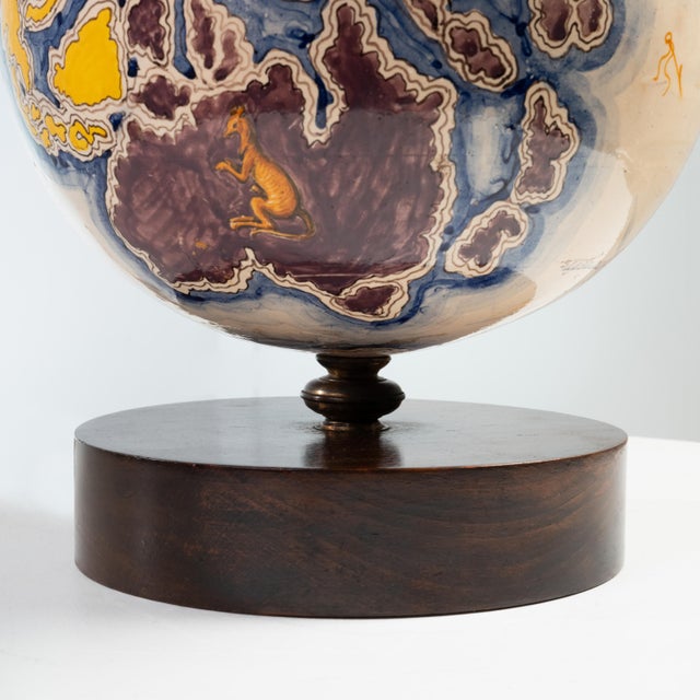 Italian Earthenware Table Lamp, 1930s For Sale - Image 9 of 10