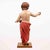 Baroque Italian Artist, Baby Jesus with Heart, 17th Century, Polychrome Lacquered Wood For Sale - Image 3 of 10