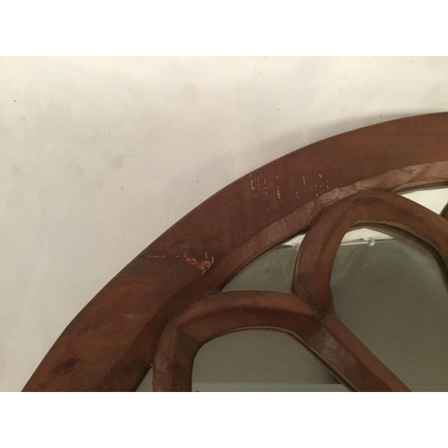 Brown Decorative Arch Mirror For Sale - Image 8 of 12