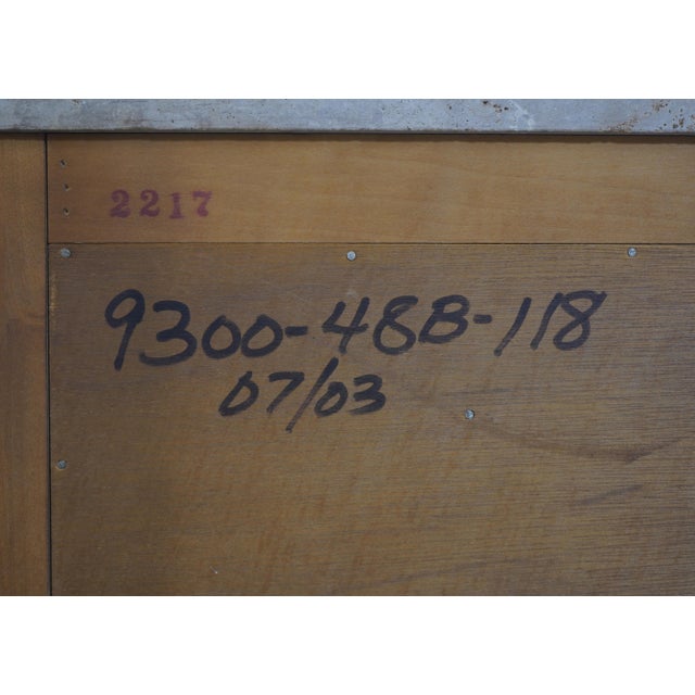 Ej Victor Italian Neoclassical Paint Decorated Satinwood Chest For Sale - Image 18 of 18