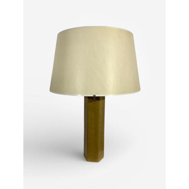 Hexagonal Ceramic Lamp from Jules Wabbes, 1960s For Sale - Image 6 of 14