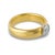Tiffany and Co. 1990s Tiffany & Co. 0.66 Carat Diamond 18k Gold Platinum Engagement Ring, Size 6.5 For Sale - Image 4 of 6