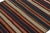 Rug & Kilim 1950s Vintage Afghani Tribal Kilim Runner Rug With Stripes For Sale - Image 4 of 7