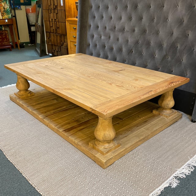 Restoration Hardware Salvaged Balustrade Coffee Table Chairish