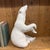Freeman McFarlin Mid-Century Large White Ceramic Polar Bear Figurine • Mid-century design • Ceramic material • White...