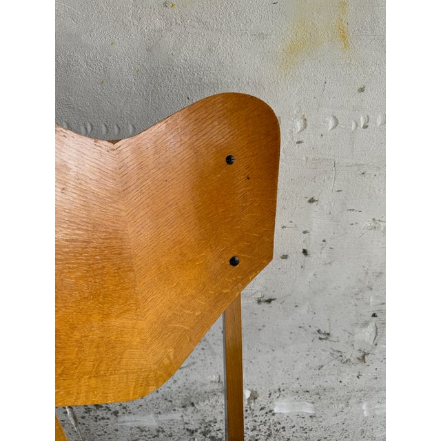 Heart Model Chairs by René-Jean Caillette, 1950s, Set of 6 For Sale - Image 17 of 17