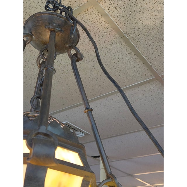 Marakesh 4 Light Iron Pendant Chandelier For Sale - Image 9 of 11