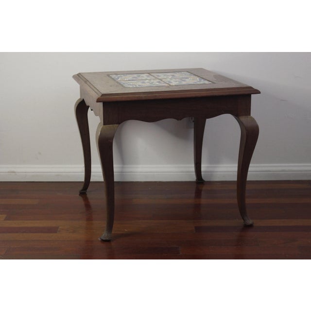 Vintage California Tile Top Occasional Table Chairish
