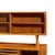 Brown Bernhard Pedersen Mid Century Danish Teak Tambour Credenza and Hutch For Sale - Image 8 of 12