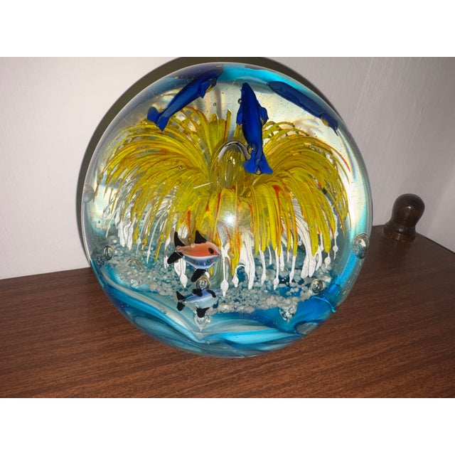 1950s Murano Glass Paperweight, 1950 For Sale - Image 5 of 9