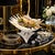Offering a beautiful vintage Italian porcelain compote bowl composed of real seashells, circa 1960's. Signed on bottom:...