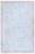 Doris Leslie Blau Vintage Indian Dhurrie Geometric Blue Flatweave Cotton Rug For Sale