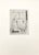 Artist: Paul Klee Country: Switzerland / Germany Title: At The Window 1920 Medium: Engraving – 12 printed: 1947 by Meriden...