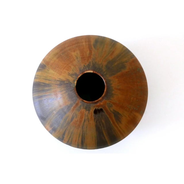 Ceramic Vintage Studio Pottery Ceramic Vase by Ilse Ludwig-Korbel, Germany, 1984 For Sale - Image 7 of 11