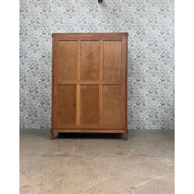 1930s Art Deco Three-Door Wardrobe, 1930s For Sale - Image 5 of 13