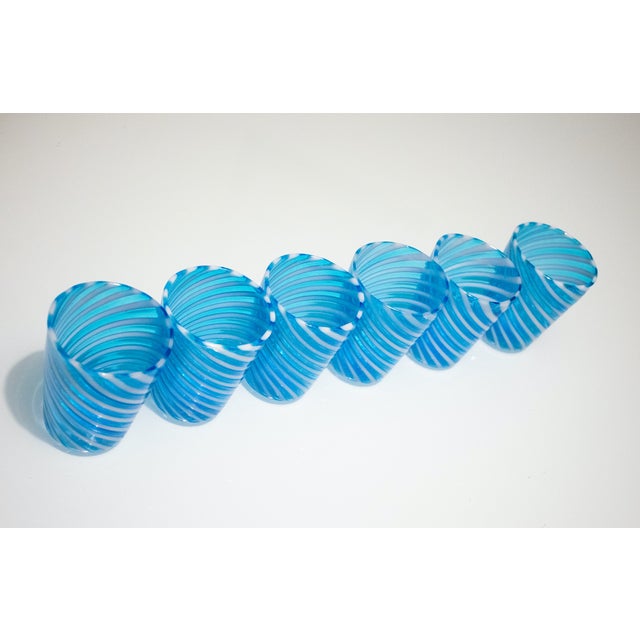 Murano Glasses by Mariana Iskra for Ribes the Art of Glass, Set of 6 For Sale - Image 13 of 15