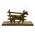 Vintage English Brass Horse Letter Rack For Sale