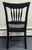 Farmhouse Farmhouse Style Black Painted Dining Chairs - Set of 6 For Sale - Image 3 of 11