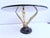 Hollywood Regency Swan Metal Coffee Table, 1960s For Sale - Image 4 of 16