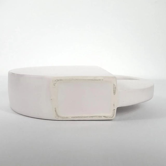 Postmodern Geometric Vases by Dorothé van Agthoven for Flora Keramiek Hardenberg Holland, 1980s, Set of 2 For Sale - Image 9 of 11