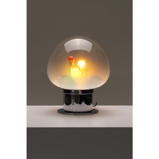 Favolissima Acoustic Table Lamp by Oscar Torlasco, 1970s For Sale - Image 12 of 12