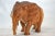Hand Carved Wood Elephant For Sale - Image 9 of 9