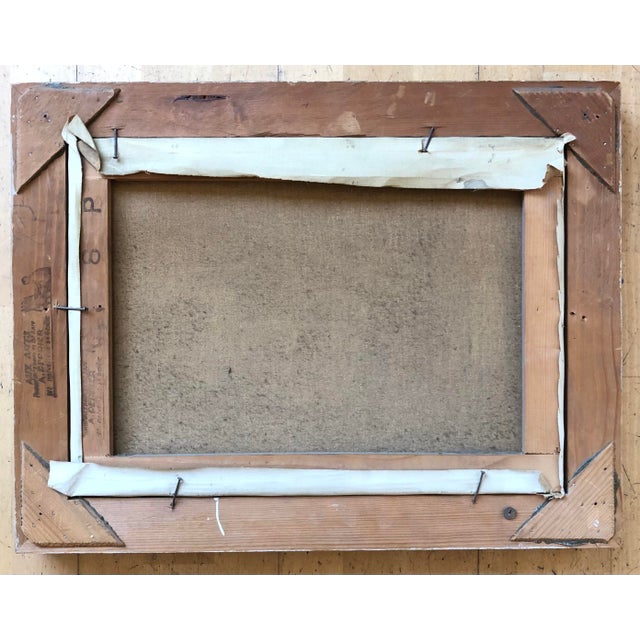 Edouard Arthur, Assiette de poissons, 1948, Oil on Canvas, Framed For Sale - Image 8 of 9