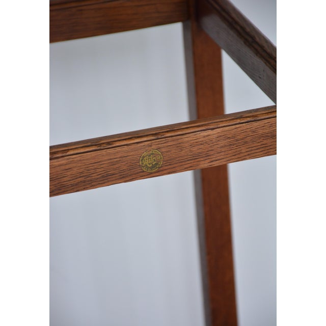 English Arts and Crafts Oak Coat Stand from Astrola, 1930 For Sale - Image 6 of 15