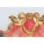 Red Italian 18th Century Carved Painted and Parcel Gilt Overdoor For Sale - Image 8 of 9