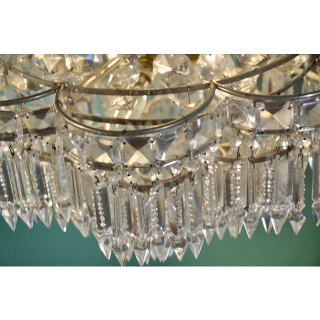 Vintage Crystal Chandelier, 1960s For Sale - Image 15 of 18