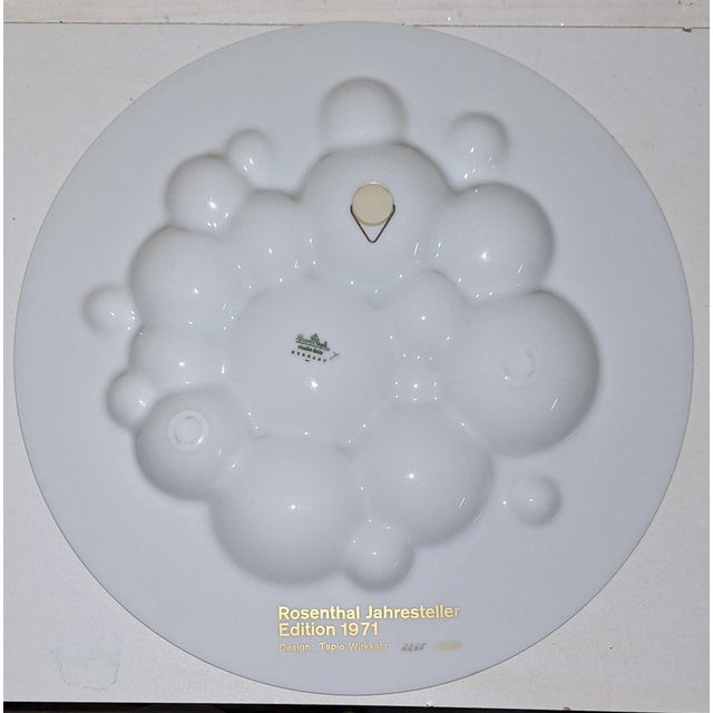 Rosenthal Annual Plate by Tapio Wirkkala for Rosenthal, 1971 For Sale - Image 4 of 5